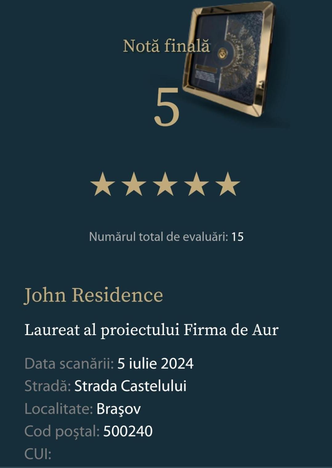 John Residence Apartment Brasov With Parking Option Bagian luar foto